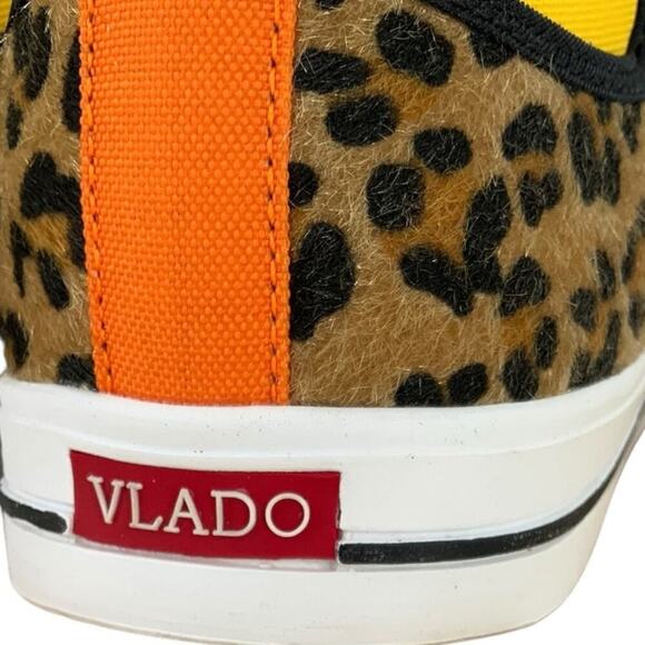 Vlado Spectro 3 Limited Edition Flames Mens Shoes Sz 13 Leopard Print Multicolor - Picture 9 of 13